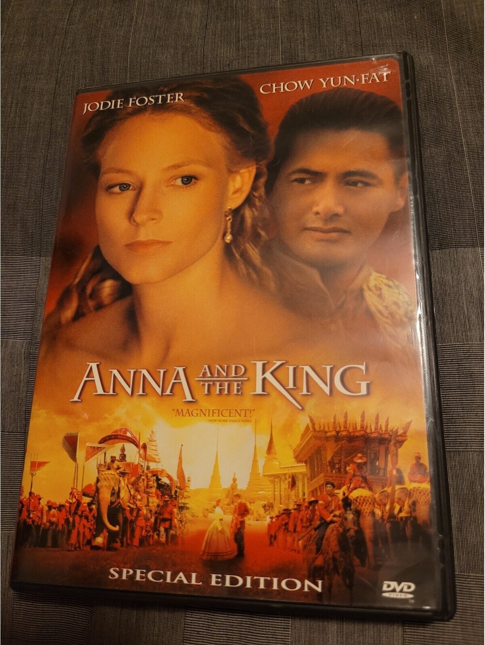 Anna and the King Special Edition DVD Jodie Foster Chow Yun-Fat Historical Drama